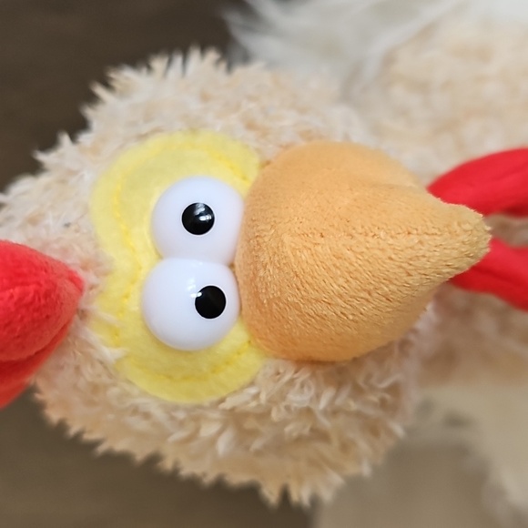 Gund Hairoids Moppels Hairy Chicken 12" Plush #30087 - Picture 4 of 10